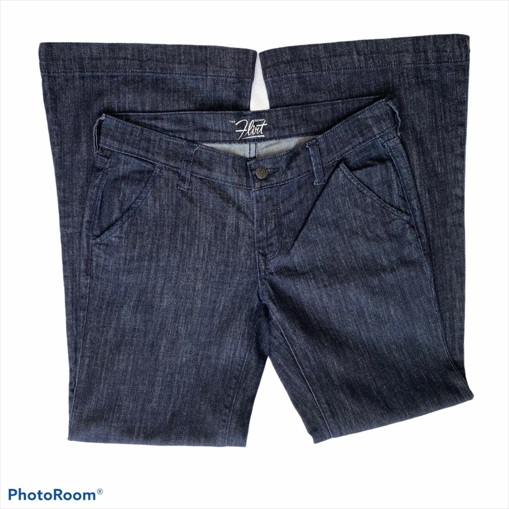Old Navy Women’s Flirt Wide Leg Trouser Jeans- 4P